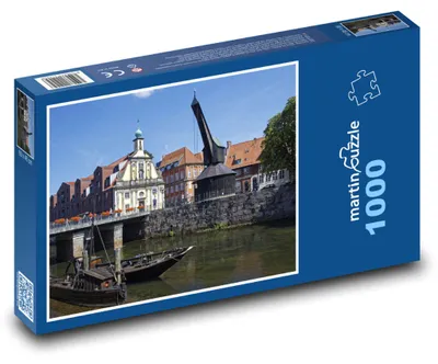 Obrázek produktu pro Puzzle 1000 Historické centrum Lüneburgu - martinpuzzle