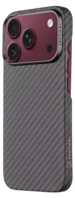 Image de Coque arrière tactique MagForce en aramide, pour iPhone 18 Pro, couleur noire