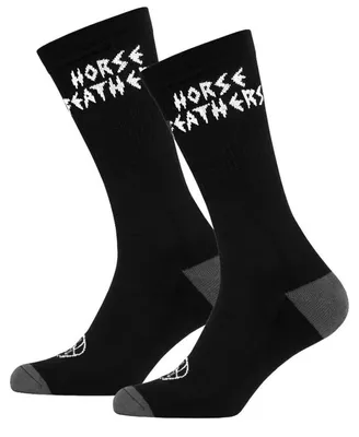 Obrázek produktu pro Horsefeathers Skull Socks (černé) - 8 - 10