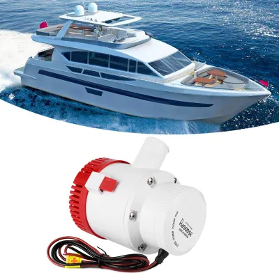 Immagine prodotto di 3500GPH 12V Pompa di sentina sommergibile professionale Accessori per barche e yacht G3500-01