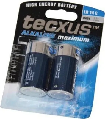 Produktbild von LR14/C (Baby) Batterie, 2 Stk. im Blister Alkali-Mangan Batterie (Alkaline), 1,5 V
