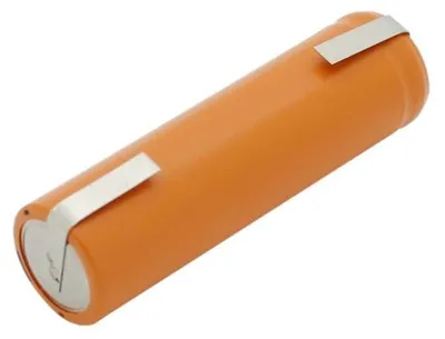 Produktbild von Rasiererakku NiMH 1,2V 1500mAh mit Lötfahnen passend für Braun EP100