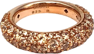 Produktbild von Esprit Collection Ring Delia Rose Silber Gr. 57 - ELRG92414C170