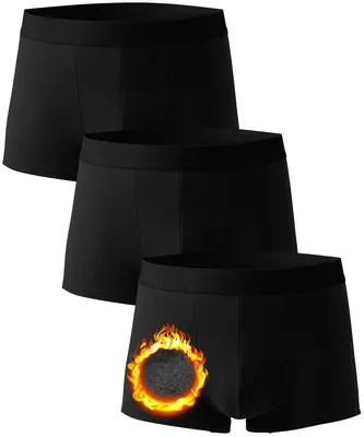 Zdjęcie produktu dla Bielizna termoaktywna męska, ciepłe bokserki termoaktywne, spodnie termoaktywne