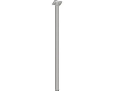 Obrázek produktu pro Nábytková noha Ø 30x750 mm, stříbrná