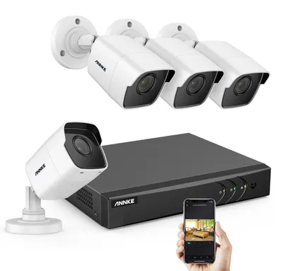 Produktbild von Sicherheitssystem – CCTV-Kameraset – Überwachungskamera – Sicherheitskamera – 8-Kanal-DVR