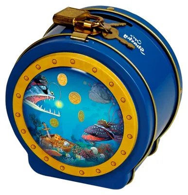 Produktbild von Spardose Capt'n Sharky Tiefsee