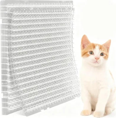 Produktbild von Katzenmatten 42 x 34 cm, 10 Stücke, für Garten und Balkon, recyceltes Polypropylen, UV-beständig