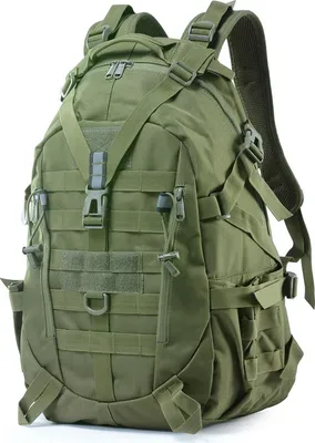 Produktbild von (Grün) 25L Militärischer Taktischer Rucksack, Leichter Wanderrucksack, Camping-Outdoor-Rucksack