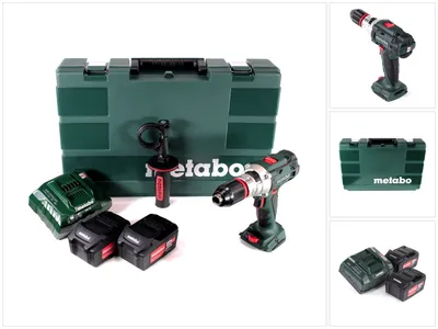 Produktbild von Metabo SB 18 LTX Impuls Akku Schlagbohrschrauber 18V 110 Nm + 2x Akku 5,2 Ah + Ladegerät + Koffer ( 602192650 )