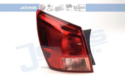 Produktbild von Johns, Heckleuchte Rückleuchte passend für Nissan Qashqai J10 02/2007-02/10 Außen links 26555JD000 26555EY00A