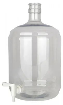 Immagine prodotto di Bottiglia di fermentazione, bottiglia di vetro PET 12 litri con rubinetto 5/16-7/16