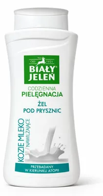 Obrázek produktu pro Biały Jeleń Żel pod Prysznic z Kozim Mlekiem do Skóry Wrażliwej 300 ml