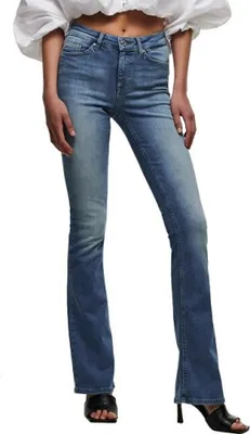 Image de Only Blush Mid Flared Jeans Femme