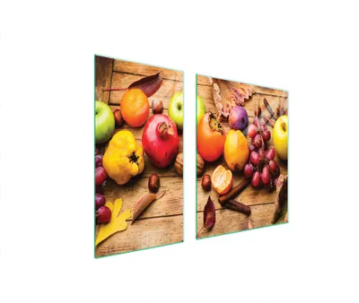Produktbild von Glasschutzplatte Für Herd 90X52 Fruit