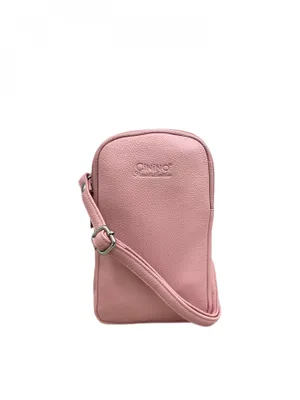 Produktbild von C7013 Cinino Handytasche Umhängetasche mit abnehmbaren Lederriemen Altrosa
