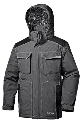 Immagine prodotto di Giacca da lavoro da uomo Sir Safety Muren, impermeabile con rinforzi in Cordura®, grigia, taglia L, GRIGIO MELANGE