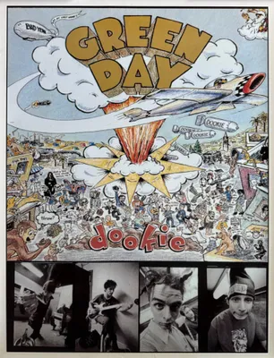 Obrázok produktu pre Green Day - album Dookie - plagát - 64x84 cm