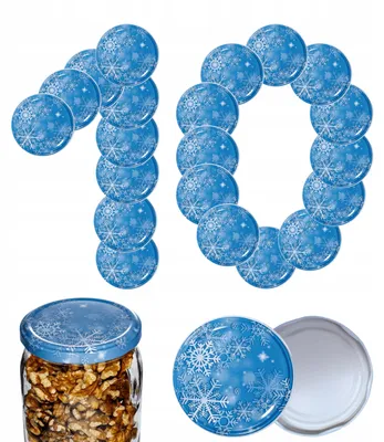 Produktbild von Wamar-Sosenka Twist-Off-Deckel für Gläser 82mm 10 Stück Muster S