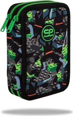 Zdjęcie produktu dla Piórnik 2-komorowy z wyposażeniem Coolpack Jumper 2 Kids From The Block