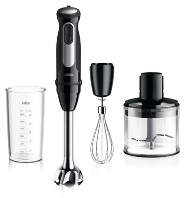 Obrázok produktu pre Braun MultiQuick 5 Pro MQ 55236 M, Ponorný mixér, 0,6 L, 1,2 m, 1000 W, Čierna