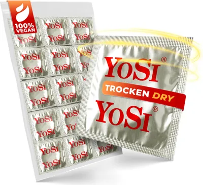 Produktbild von 100x YOSI Dry Kondome ohne Gleitgelbeschichtung - Standardgröße