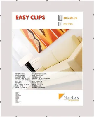 Produktbild von Cliprahmen Easyclips Normalglas 40 x 50 cm
