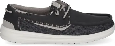 Produktbild von HEYDUDE Welsh Grip Classic Mesh Herren Loafer Black/Storm Grey Größe 42