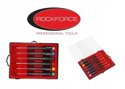 Immagine prodotto di Rockforce SET DI CACCIAVITI CACCIAVITI DI PRECISIONE 6 PEZZI