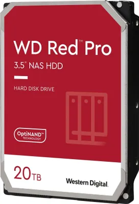 Obrázok produktu pre Pevný disk HDD Western Digital WD Red Pro 20 TB WD201KFGX