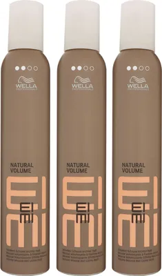 Produktbild von Wella Eimi Natural Volume 3 x 300 ml Volumenschaum Set