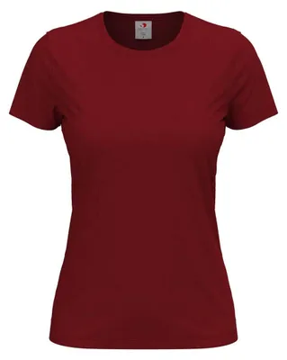 Immagine prodotto di Stedman - T-shirt "Classic" da donna, aderente LT5600 (XXL) (bordeaux)
