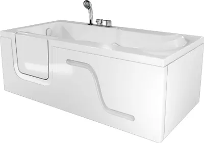 Produktbild von Seniorenwanne mit Tür S17-EH-R 75x150cm