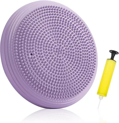 Imagen del producto de Almohadilla de equilibrio inflable, de 34 cm, antideslizante, para yoga y fitness