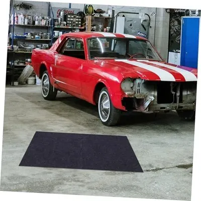 Produktbild von Rutschfeste und ölbeständige Filzmatte für den Garagenboden, 91,5x122cm