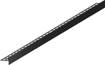Produktbild von Aquabad Edelstahl Gefälleprofil Clive für begehbare Dusche in Schwarzmatt 100cm, gerade, Kantenhöhe 14mm