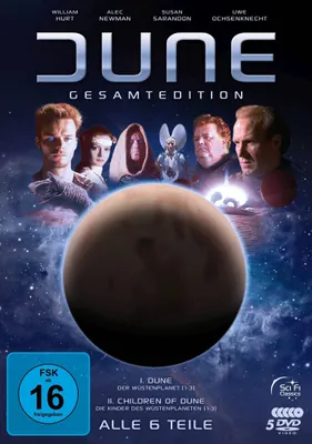 Produktbild von Dune Gesamtedition (Der Wüstenplanet & Children of Dune) (Fernsehjuwelen) (5 DVDs)