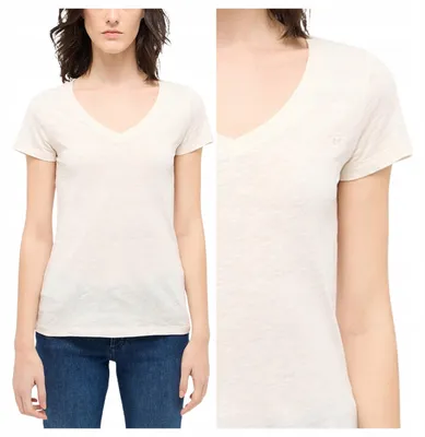 Immagine prodotto di Mustang | T-shirt da uomo in cotone, bianco, vestibilità regolare, taglia XL