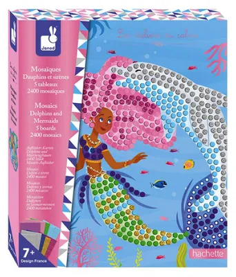 Immagine prodotto di Janod Kit creativo - Mosaici Delfino Sirena