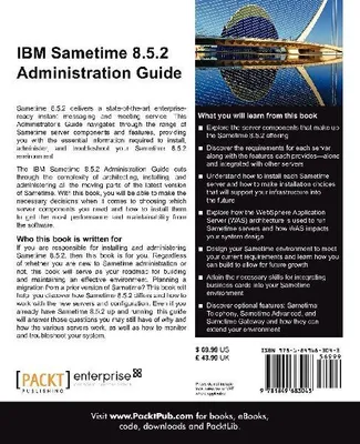 Produktbild von IBM Sametime 8.5.2 Administration Guide