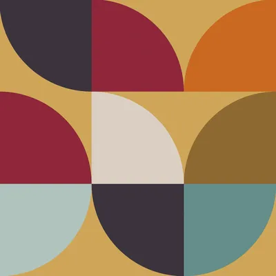 Obrázok produktu pre Omgoods – Farebné geometrické samolepiace dekorácie na stenu, 44,5 cm x 200 cm