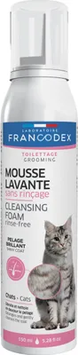 Produktbild von Francodex Reinigungsschaum Ohne Spülung Für Katzen 150 Ml