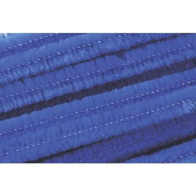 Produktbild von Biegeplüsch 50 cmx8mm Durchmesser blau VE=10 Stück