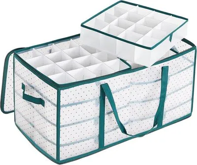 Obrázek produktu pro Systém na ukládání vánočních ozdob z plastu