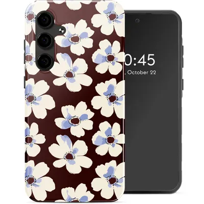 Immagine prodotto di Selencia Vivid Back Cover Samsung Galaxy S24 FE - Choco Flower Pop