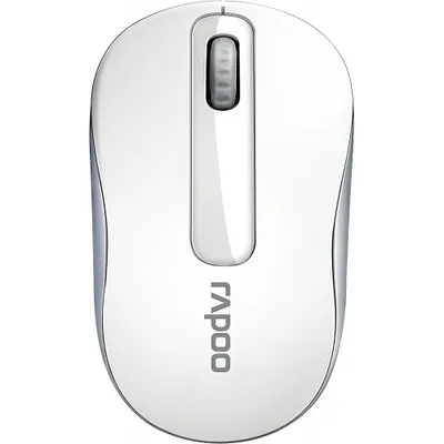 Produktbild von Rapoo M10 Plus, Beidhändig, Optisch, RF Wireless, 1000 DPI, Weiß