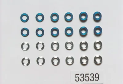 Produktbild von Tamiya ALUMINIUM DISTANZ SET 5,5MM