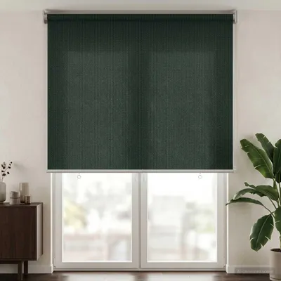 Obrázok produktu pre Vonkajšia rolovaná clona, 90% ochrana pred UV žiarením, tmavozelená, 350 x 230 cm, vyrobená z HDPE