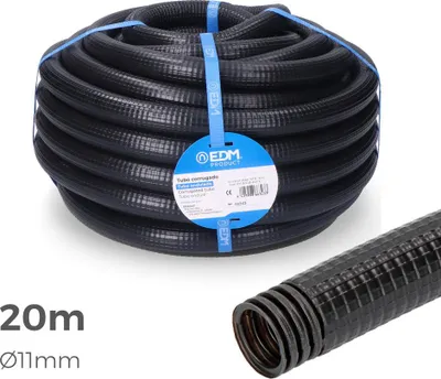 Image de Gaine Préfilée Ferroplast Extérieure Protection Câbles Extérieurs Ip67 - Edm