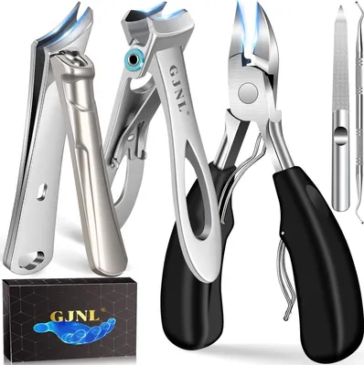 Image de Coupe-ongles pour ongles de pieds épais 16mm/37mm ouverture large, Heavy Duty Coupe-ongles de pieds hommes
